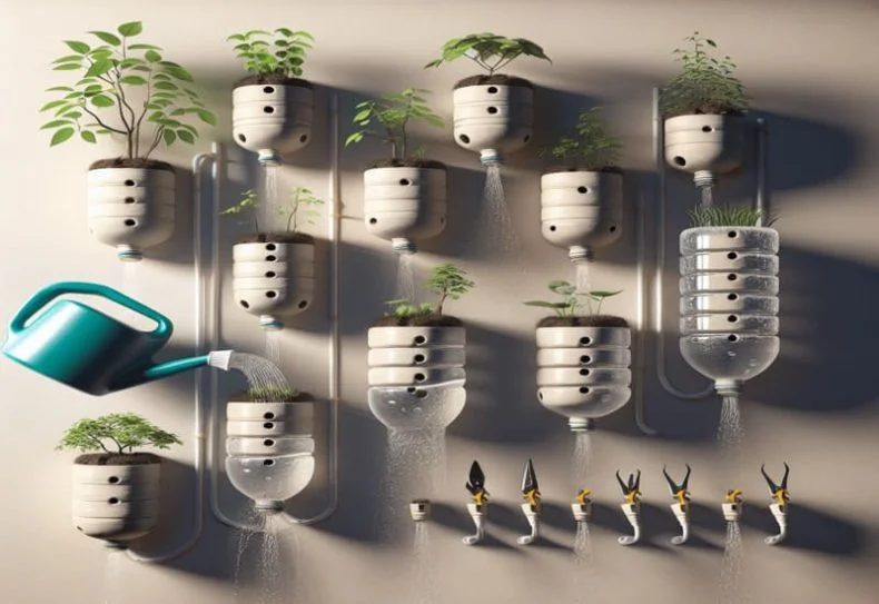 water systems for indoor vertical garden